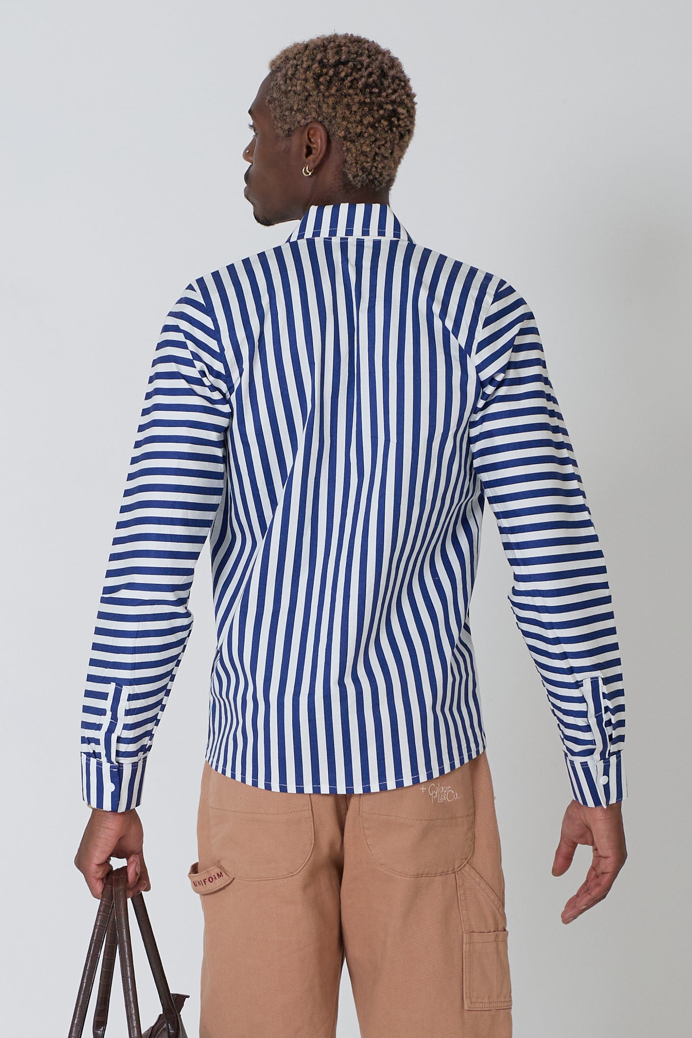 Men's Long-Sleeve Shirt with Collar