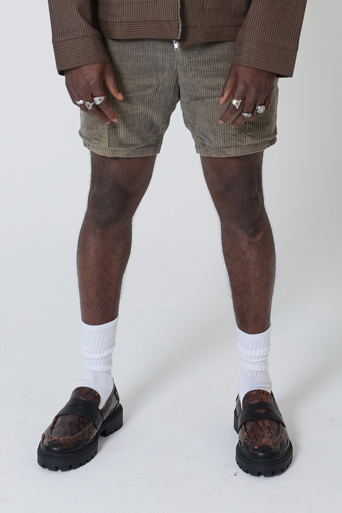 Men's Shorts with Four Side Pockets